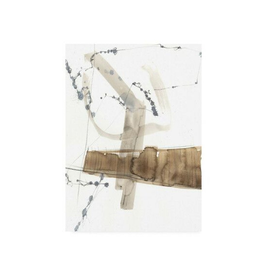 Home Decor * | Brand New Trademark Global Jennifer Goldberger Umber Connection Ii Canvas Art 19.5 X 26 Multi