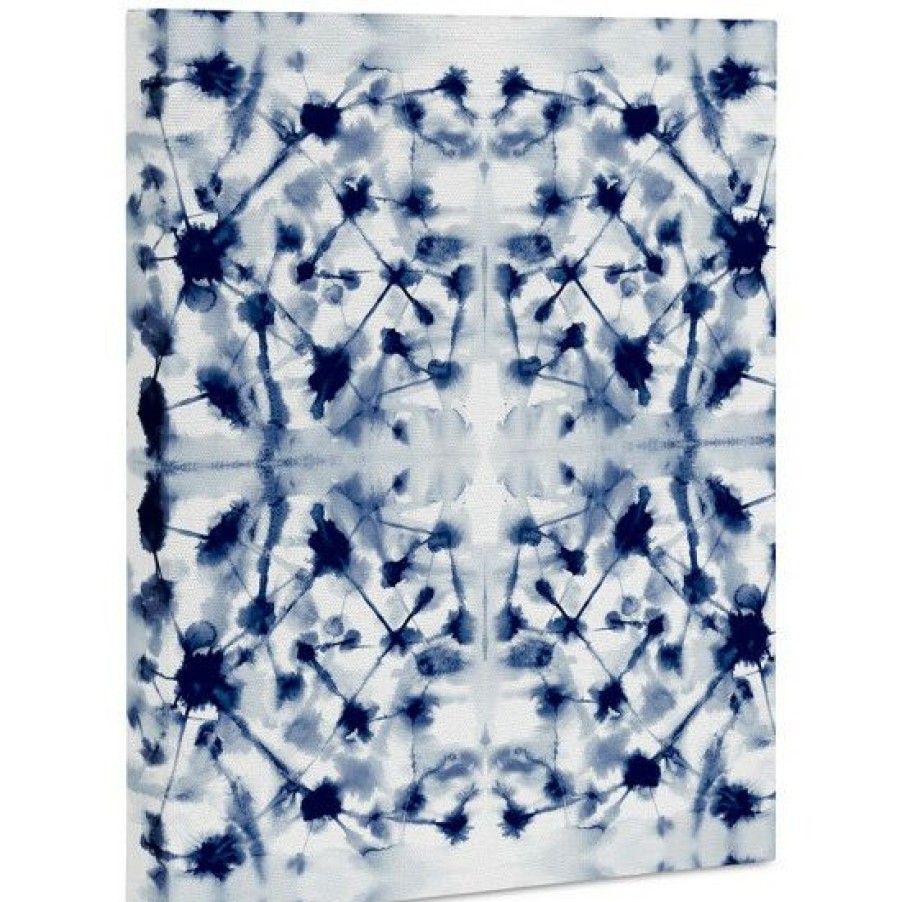 Home Decor * | Promo Deny Designs Jacqueline Maldonado Cosmic Connections Blue Art Canvas 8 10 No Color