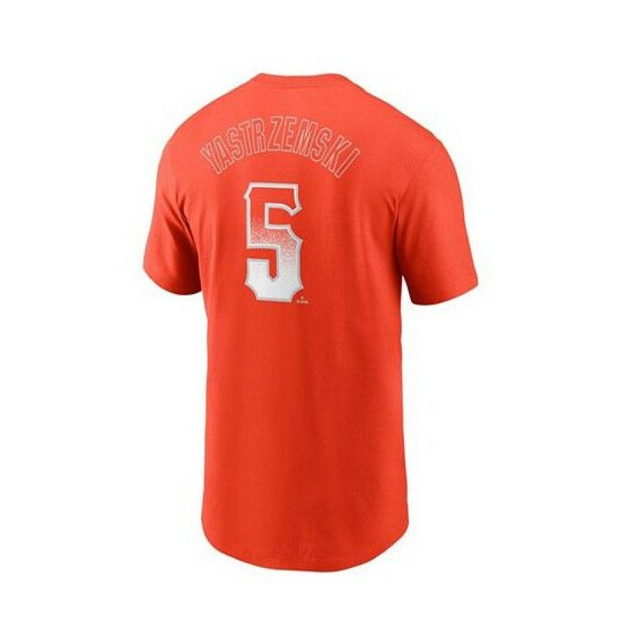 T-Shirt * | Best Pirce Nike Men'S Mike Yastrzemski San Francisco Giants 2021 City Connect Name Number T-Shirt Orange