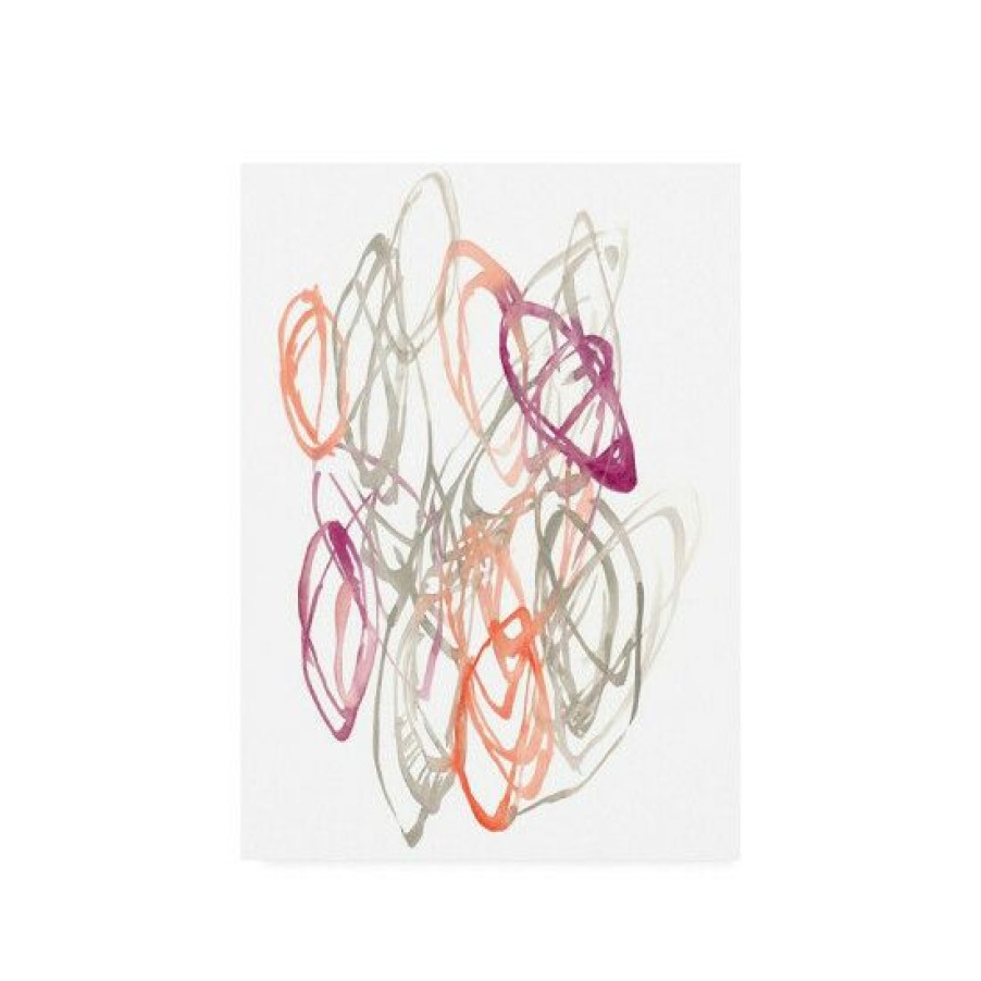 Home Decor * | Top 10 Trademark Global Jennifer Goldberger Connected Orbits I Canvas Art 36.5 X 48 Multi