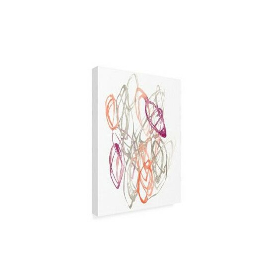 Home Decor * | Top 10 Trademark Global Jennifer Goldberger Connected Orbits I Canvas Art 36.5 X 48 Multi