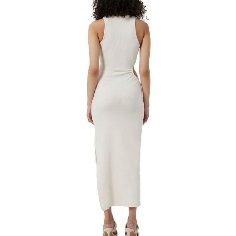 Women * | Best Pirce French Connection Women'S Rasha Ribbed Cutout Midi Dress