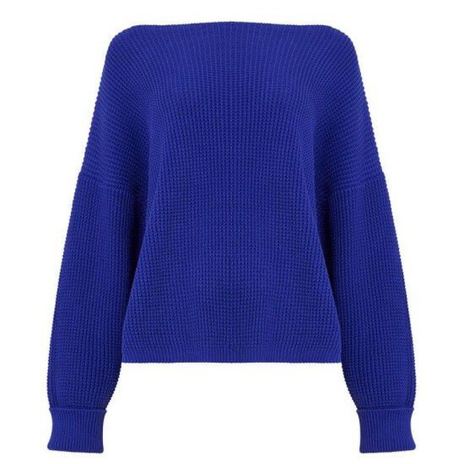 Women * | Buy French Connection Millie Mozart Cotton Waffle-Knit Sweater