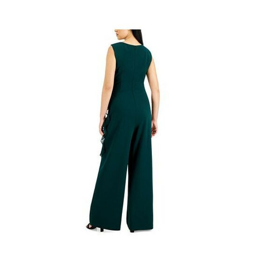 Women * | Best Deal Connected Ruffled Jumpsuit