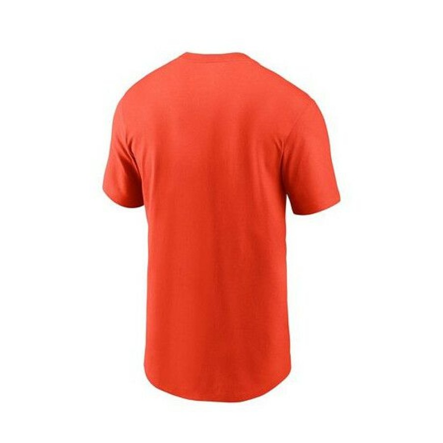 T-Shirt * | Flash Sale Nike Men'S San Francisco Giants 2021 City Connect Wordmark T-Shirt Orange