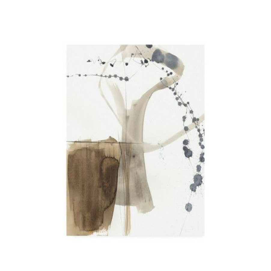 Home Decor * | Promo Trademark Global Jennifer Goldberger Umber Connection I Canvas Art 27 X 33.5 Multi