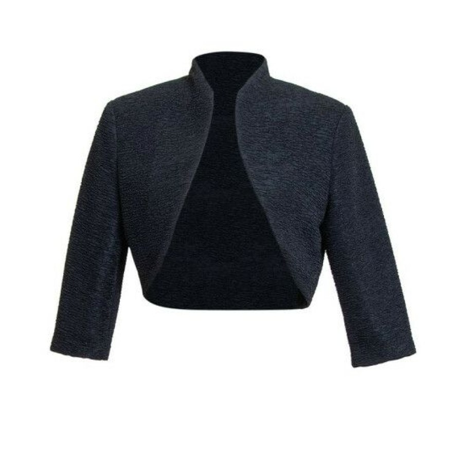 Women * | Cheapest Connected Bolero Jacket Black