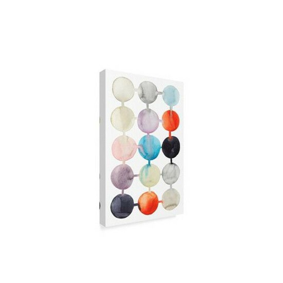 Home Decor * | Discount Trademark Global Grace Popp Connect The Dots I Canvas Art 20 X 25 Multi