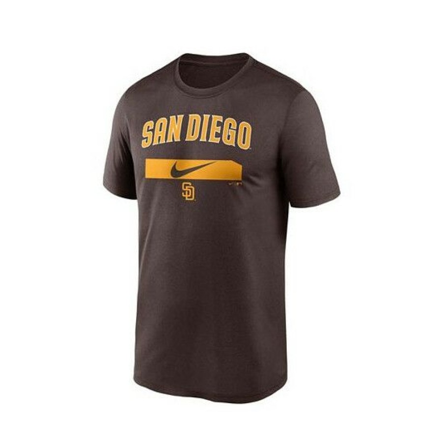 T-Shirt * | Promo Nike Men'S San Diego Padres City Legend Practice Performance T-Shirt Brown